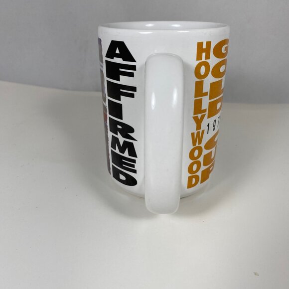 Vintage Hollywood Park Gold Cup 1979 Affirmed Large Coffee Mug - Picture 5 of 7